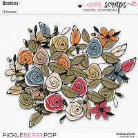 Besties - Flowers - by Neia Scraps