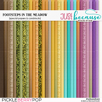 Footsteps in the Meadow Special Papers and Cardstocks by JB Studio