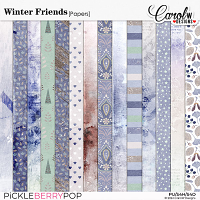 Winter Friends-Papers