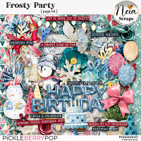 Frosty Party - Page Kit - by Neia Scraps