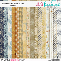 Treasured Memories Papers by JB Studio