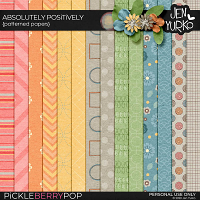 Absolutely Positively: Patterned Papers