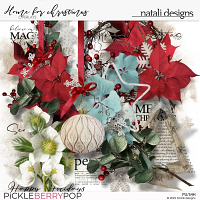 Home for Christmas Overlays