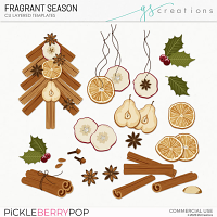 Fragrant Season Layered Templates (CU)