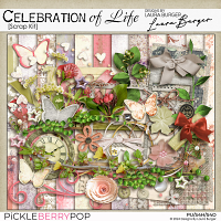 Celebration of Life Scrap Kit -Designs by Laura Burger 