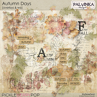 Autumn Days Overlays and WA