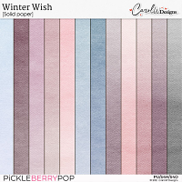 Winter Wish-Solid paper