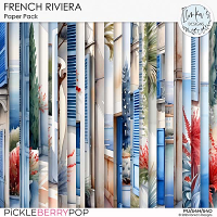 French Riviera Paper Pack by Ilonka's Designs