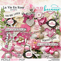 La Vie En Rose Elements by JB Studio