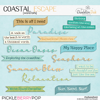Coastal Escape: Word Bits