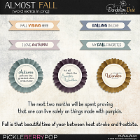 Almost Fall: Word Extras