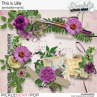 This is Life (embellishments) by Simplette