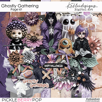 Ghostly Gathering Page kit