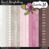 Sweet Storytelling Paper Pack 1