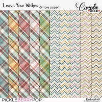 Leave Your Wishes-Ombre paper