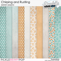 Chirping and Rustling (addon papers) by Simplette