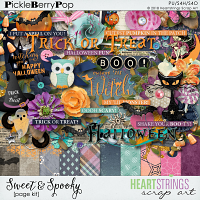 Sweet & Spooky Page Kit