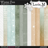 Winter Fun Paper Pack #1