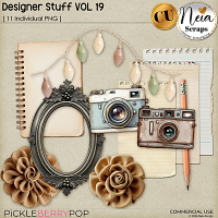 Designer Stuff - VOL 19 - CU - by Neia Scraps