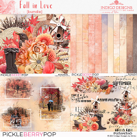 Fall in Love Bundle by Indigo Designs by Anna