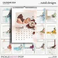 2024 Calendar Quick Pages