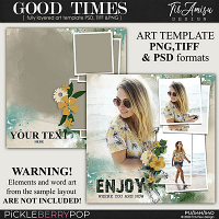 Good Times ~ Art  Template 1 by TirAmisu design