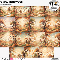 Gypsy Halloween - Special papers - by Neia Scraps