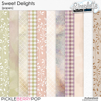Sweet Delights (papers) by Simplette