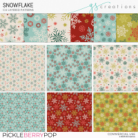 Snowflake Layered Patterns (CU)