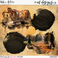 Urban Autumn Clipping Masks by et designs