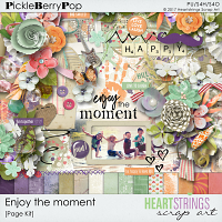 Enjoy the Moment Page Kit