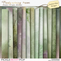 Frosty Morning - Papers (Jasmin-Olya Designs)