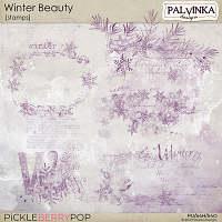 Winter Beauty Stamps