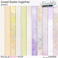 Sweet Easter Together (papers) by Simplette