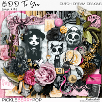 BOO To You - Page Kit