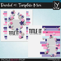 Banded #1 Template Mini