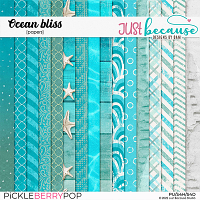 Ocean Bliss Papers by JB Studio