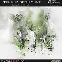 Tender Sentiment ~ art transfers by TirAmisu design 