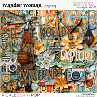 Wander Woman Page Kit