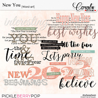 New You-Word art