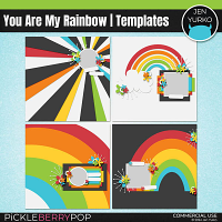 You Are My Rainbow | Templates