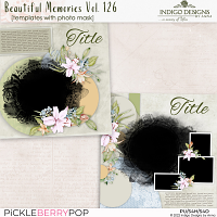 Beautiful Memories Templates Vol.126 by Indigo Design by Anna