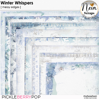 Winter Whispers - Messy Edges - by Neia Scraps