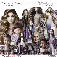 Patchwork Diva Characters