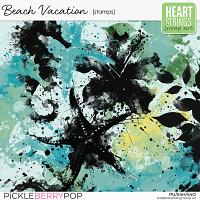 Beach Vacation Stamps