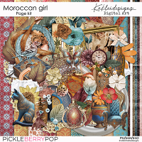 Moroccan Girl Page kit