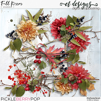 Fall Kisses Clusters by et designs