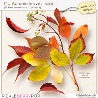 CU Autumn Leaves Vol.8 (Jasmin-Olya Designs)