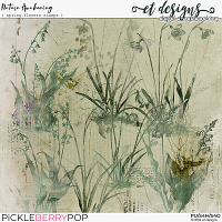 Nature Awakening Spring Flowers Stamps by et designs