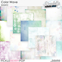 Color Wave (papers) by Simplette